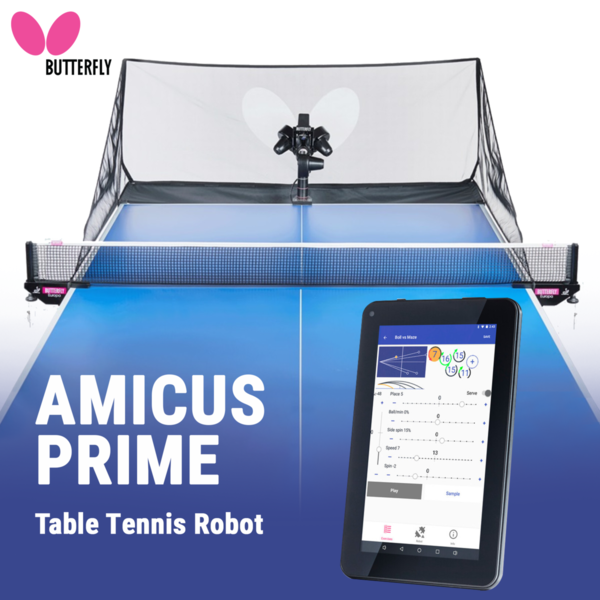 Máy bắn bóng bàn BUTTERFLY Amicus Prime Robot