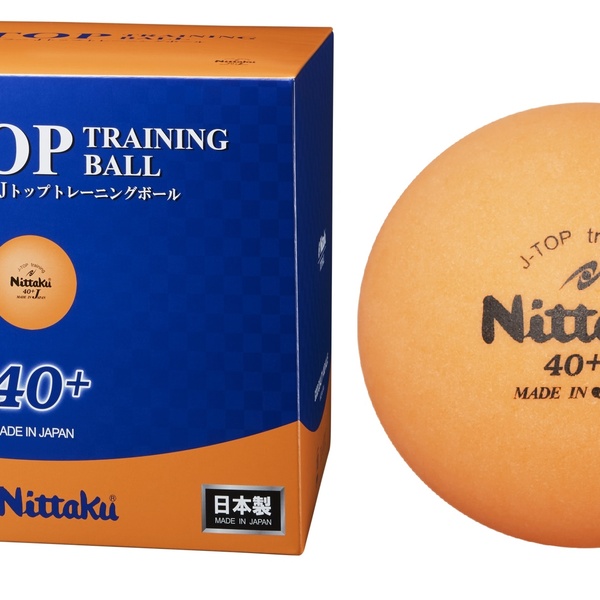 Quả bóng bàn luyện tập Nittaku 40+ màu cam-hộp 120 quả
